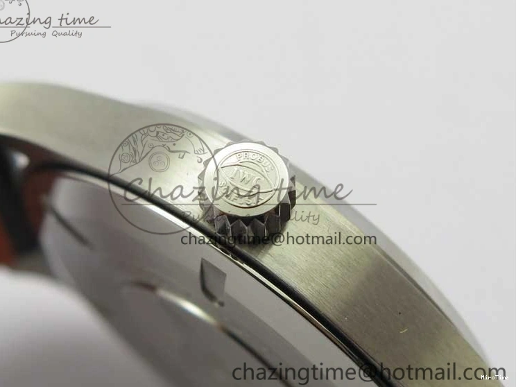 MIROTIME 0105 MARK XVIII Le Petit Prince IW327004 SS FKF 1:1 Best Edition Blue Dial On Brown Leather Strap Trendsetting 7117